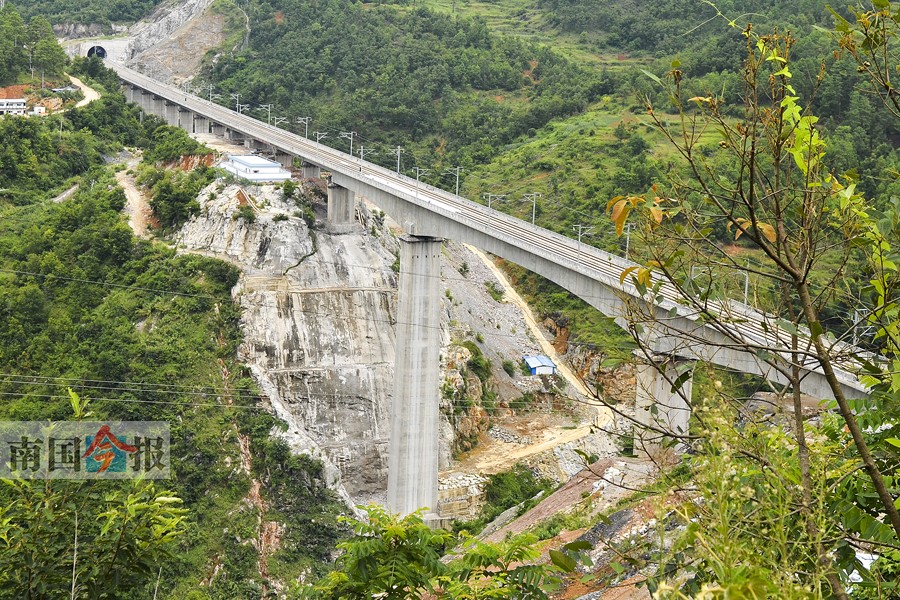 南昆客運專線年底投入運營 柳州至昆明僅需5小時(圖文)