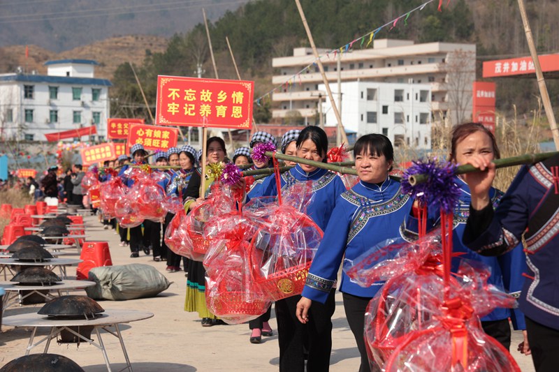 回娘家活動現(xiàn)場。