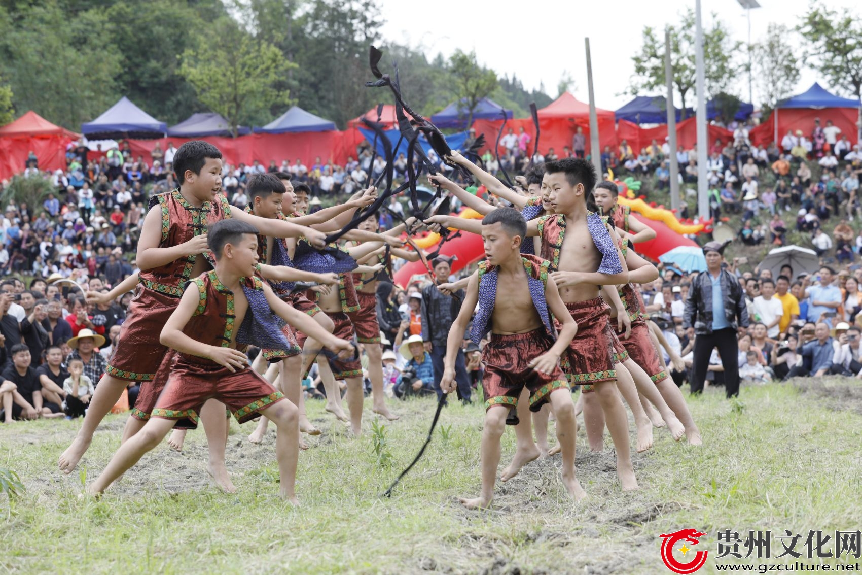 貴州黎平：侗族傳統(tǒng)摔跤活動(dòng)展示最炫民族風(fēng)