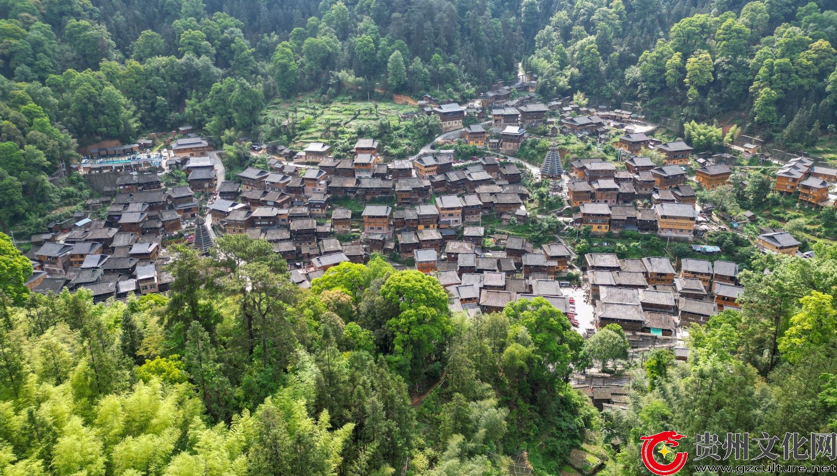 貴州從江：古樸侗寨 春景宜人
