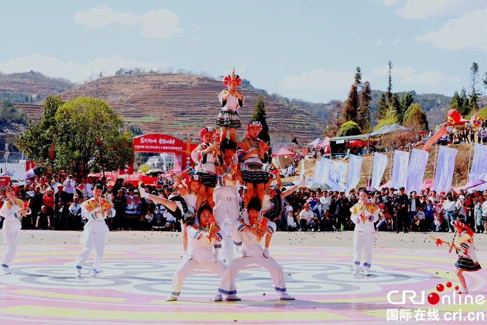 貴州鐘山：萬(wàn)人齊聚跳花樹(shù)祭祖先_fororder_微信圖片_20240325164321