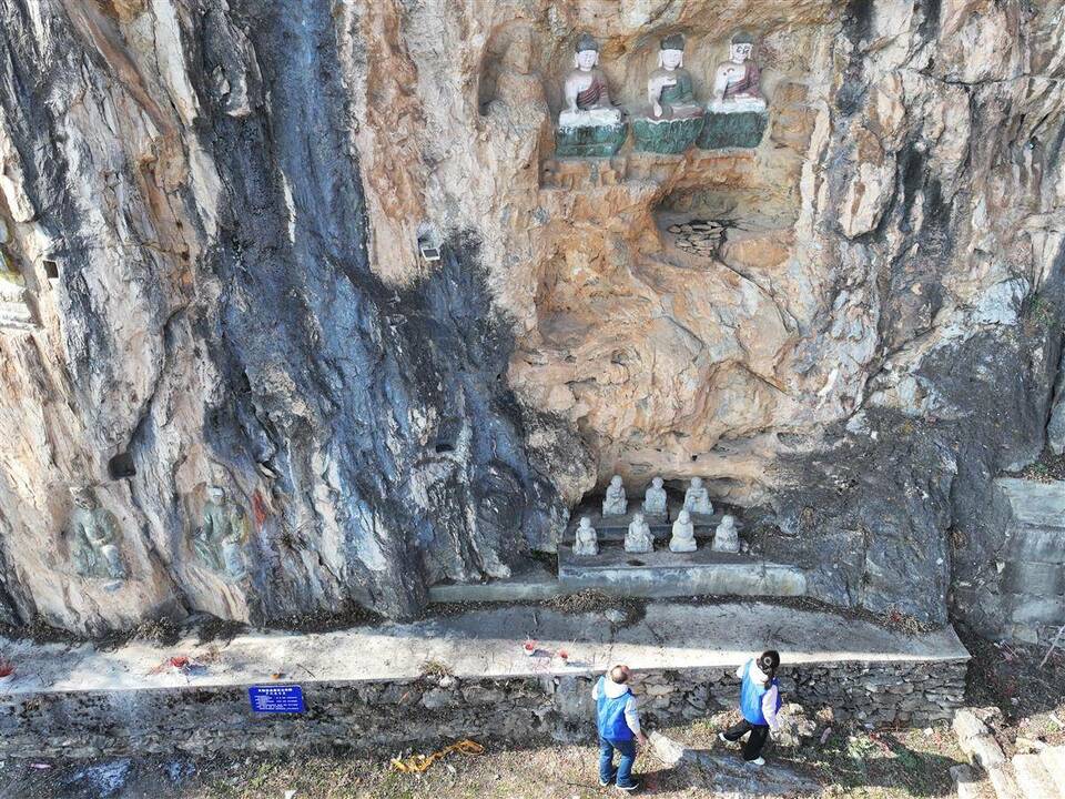 十堰鄖西發(fā)現(xiàn)一批明清時(shí)期石窟石刻遺跡